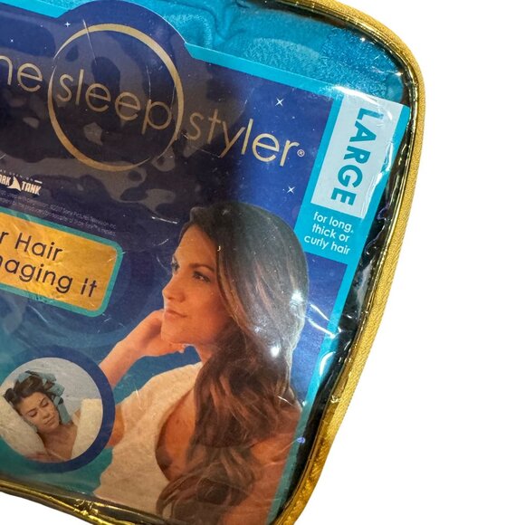 The Sleep Styler Large Curlers Heat-Free Marshmallow Soft Memory Foam For Long/T - Picture 2 of 9